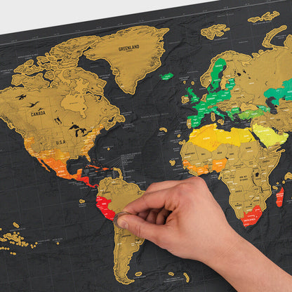 Scratch & Go World Map