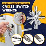 10 In 1 Multifunctional Cross Switch Wrench
