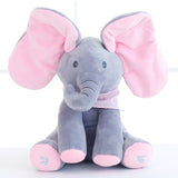 Peek-A-Boo Plush Elephant