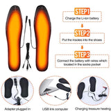 Heated Thermal Shoe Soles (USB Rechargeable)