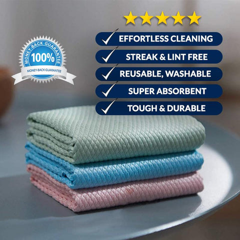 Streak-Free Cleaning Cloths - Prime Gift Ideas