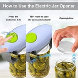 Electric One Touch Jar Opener